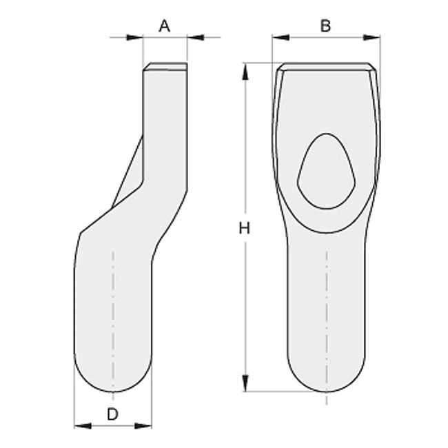 Vendita online Perno per cardine inferiore 20 mm. art.120/Z